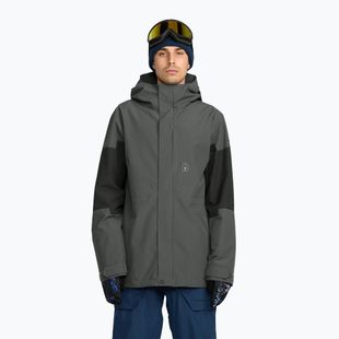 Herren Snowboardjacke Volcom Primary Insulated dark grey