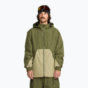 Herren Snowboardjacke Volcom Longo GTX dark olive