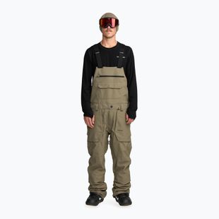 Herren-Snowboardhose Volcom Roan Bib Overall military