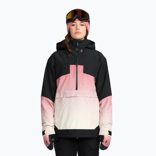 Damen-Snowboardjacke Volcom Fern Insulated Gore Pullover Mesa Rose
