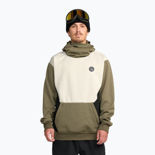 Herren Snowboard-Hoodie Volcom Hydro Riding Hoodie military