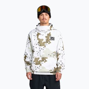 Herren Snowboard-Hoodie Volcom Hydro Riding Hoodie white
