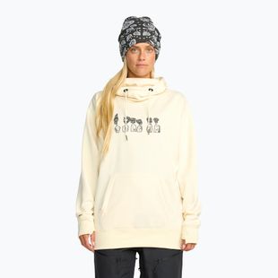 Damen Snowboard-Pullover Volcom Riding Hydro P/O bone