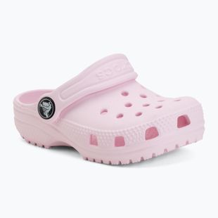 Kinder-Flip-Flops Crocs Classic Clog Toddler pink milk