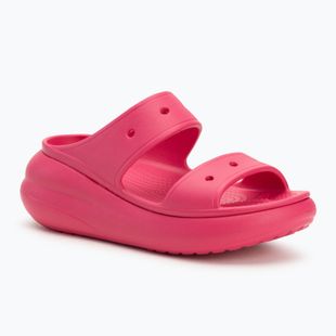 Badeschuhe Damen Crocs Classic Crush Sandal dragon fruit