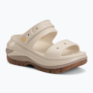 Damen-Sandalen Crocs Mega Crush taupe