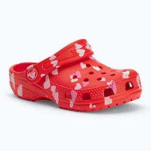 Badeschuhe Kinder Crocs VDay Clog Toddler cherry red