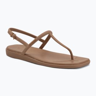 Damensandalen Crocs Miami Thong Flip milk chocolate