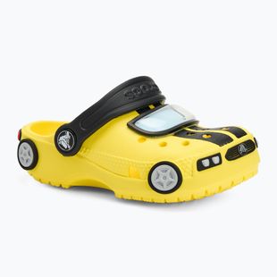 Badeschuhe Kinder Crocs Classic IAM Race Car Clog Kids Toddler cyber yellow