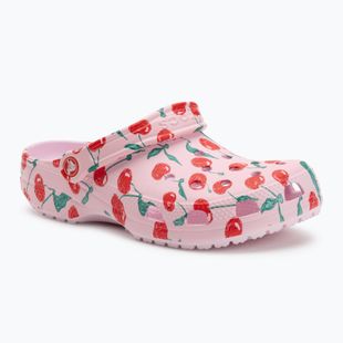 Crocs Classic Fresh Fruits Clog rosa Milch