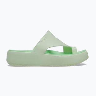 Damen Flip-Flops Crocs Getaway Platform Toe Loop jade tint