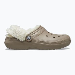 Badelatschen Crocs Classic Fleece Lined mushroom