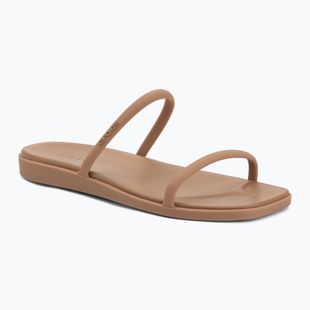 Damen Sandalen Crocs Miami Two Strap Sandal milk chocolate