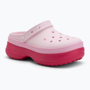 Clogs Crocs Classic Stacked Clog dragon fruit