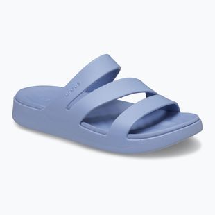 Damen-Pantoletten Crocs Getaway Strappy blue haze