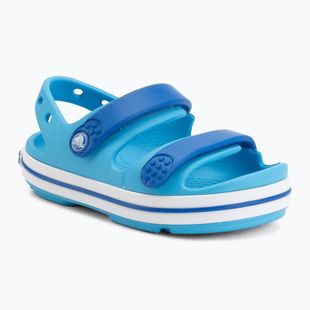 Kindersandalen Crocs Crocband Cruiser Toddler venetian/blue bolt