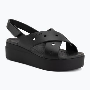 Damen-Sandalen Crocs Broklyn 4U Cross Strap black