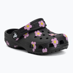 Kinder-Flip-Flops Crocs Classic Flower