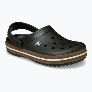 Badelatschen Crocs Crocband Gum black
