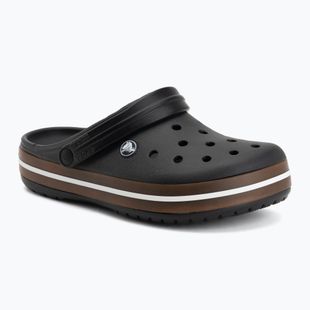 Badelatschen Crocs Crocband Gum black