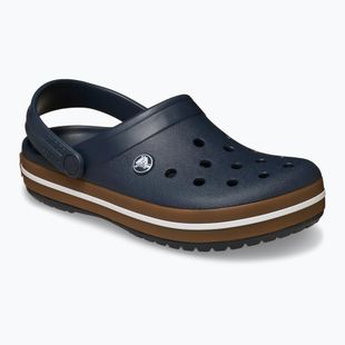 Badelatschen Crocs Crocband Gum navy