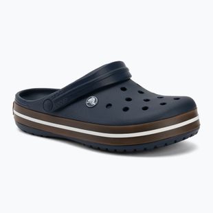 Badelatschen Crocs Crocband Gum navy