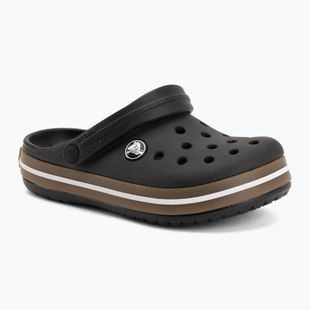 Kinder-Badelatschen Crocs Crocband Gum black