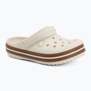 Kinder-Badelatschen Crocs Crocband Gum summit white