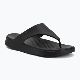 Damen Zehentrenner Crocs Getaway Triangle black