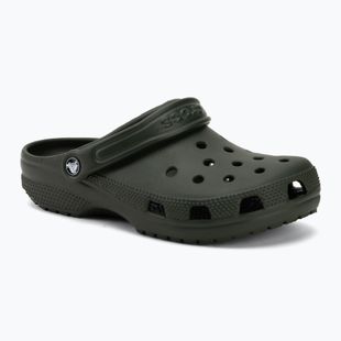 Badelatschen Crocs Classic army green