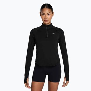 Nike Tempo Dri-Fit 1 / 4 Zip Damen Lauf Sweatshirt schwarz