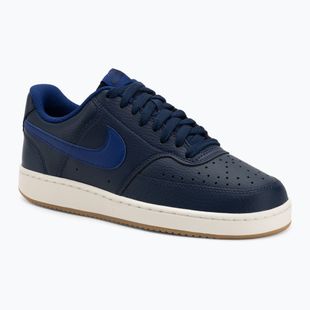 Herren Nike Court Vision Low Mitternachtsmarine/Tief Königsblau/Segel Schuhe