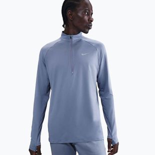 Herren Nike Stride 1/4 Zip Dri-Fit Welt Indigo Lauf Sweatshirt