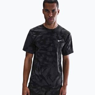 Herren Nike Hyverse Dri-Fit UV-T-Shirt anthrazit/weiß