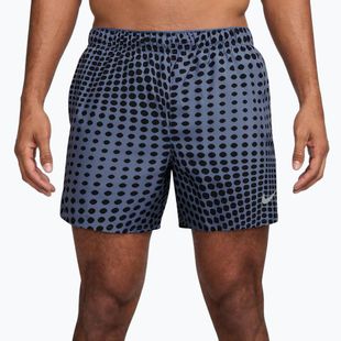 Herren Nike Dri-Fit Challenger 5" Brief-gefütterte Shorts Welt Indigo