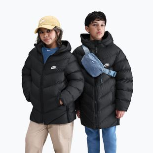 Gefütterte Kinderjacke Nike Sportswear All Day Play black/white