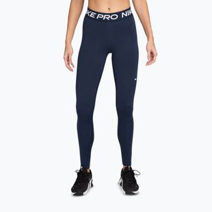 Damenleggings Nike Pro 365 Tight midnight navy/white