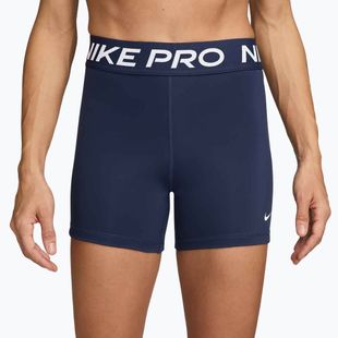 Damen-Trainingsshorts Nike Pro 365 5" midnight navy/weiß