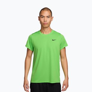 Herren-Tennis-T-Shirt Nike Court Dri-Fit Victory Mean Green/Black
