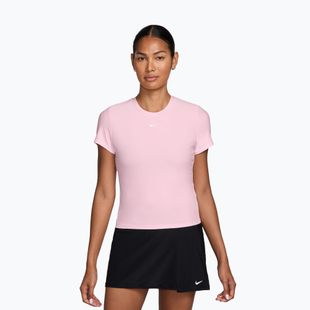 Damen-Tennisshirt Nike Victory Dri-Fit pink foam/white