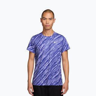 Herren-Tennisshirt Nike Court Dri-Fit Victory Print lapis/white