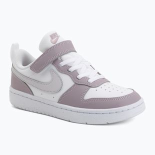Kinderschuhe Nike Court Borough Low Recraft white/plum fog/white/venice