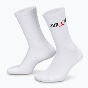 Socken Nike Jordan Everyday Crew 1 Paar white/black/university red