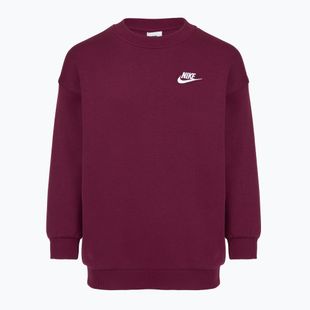 Kinder-Sweatshirt Nike Sportswear Club Fleece burgundy/white
