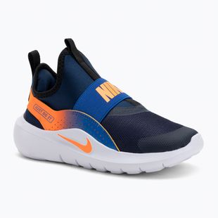 Nike Flex Runner 4 Mitternachtsnacht Marine/Total Orange/Game Royal Kinderschuhe