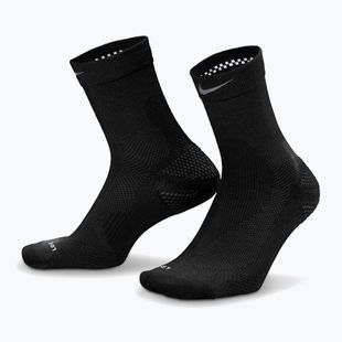 Socken Nike Running Wool Micro Crew black/dark smoke grey