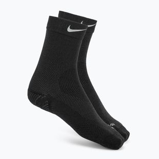 Socken Nike Running Lightweight Wool Crew black/dark smoke grey