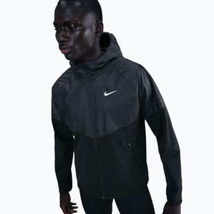 Herren-Laufjacke Nike Miler Repel Winterized black/anthracite