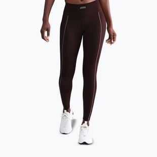 Damenleggings Nike One High-Waisted burgundy crush