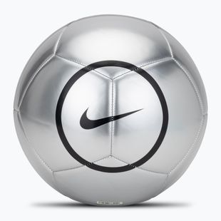 Fußball Nike Academy T90 Metallic '26 metallic silver/black/black Größe 5